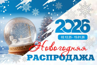 Новогодняя распродажа 2026